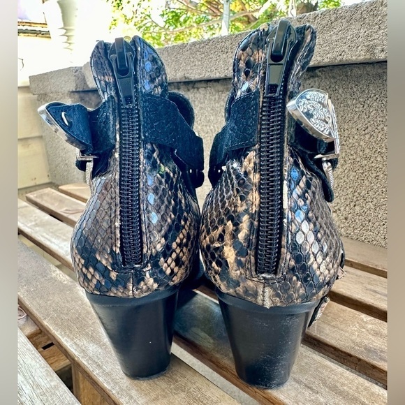 jeffrey campbell free people icon western boot size 7.5 - Picture 8 of 16